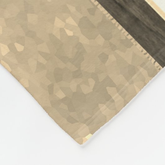 Aangepaste  Goud Pensioen Teken Fleece Deken (Hoek)