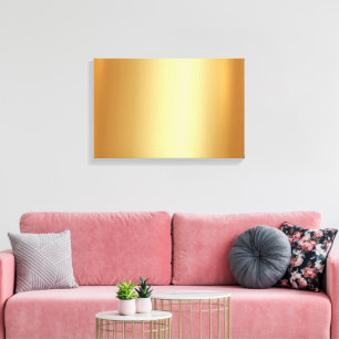 Aangepaste gouden achtergrond voor uw foto glamour canvas afdruk