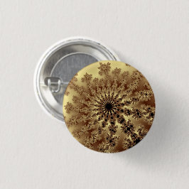 Aangepaste gouden breukstreep kleine ronde Button