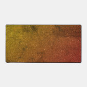 Aangepaste Gouden Ember Desk Mat - Warm & Vet (Voorkant)