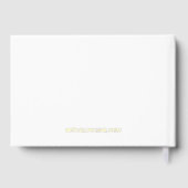 Aangepaste Gouden Folie Mijn Baby Boek Keepsake vo (Achterkant)