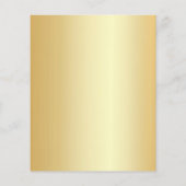 Aangepaste gouden gouden Sjabloon Voeg Jouw tekst  (Achterkant)