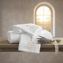 Aangepaste Gouden Kruis Religieuze Doop, Doopplech