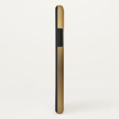 Aangepaste gouden metalen radiale textuur Case-Mate iPhone case (Achterkant / rechts)