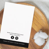 Aangepaste Gouden Stud Oorbellen Logo Kaart Ontwer Contactkaartje