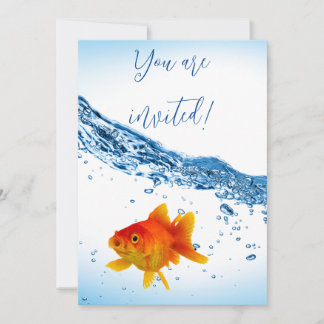 Aangepaste Goudvis Kom Water Kaart