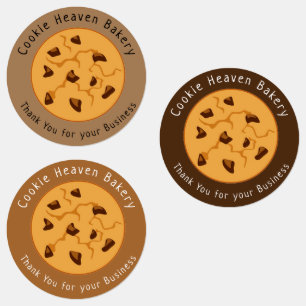 Aangepaste Gourmet Cookie Bakkerij Labels