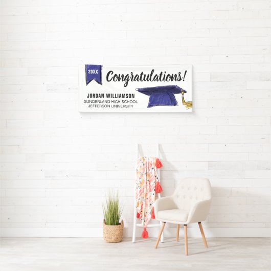 Aangepaste gradatieknop voor graten van 20XX Spandoek (Insitu)