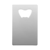 Aangepaste gradiënt Gradiënt Kredietflesje Kaart Creditkaart Flessenopener (Achterkant)