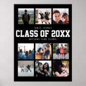 Aangepaste Graduatie Partij Handdop Fotoweergave Poster (Voorkant)