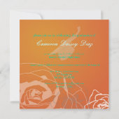 Aangepaste graduatie-uitnodigingen kaart (Achterkant)