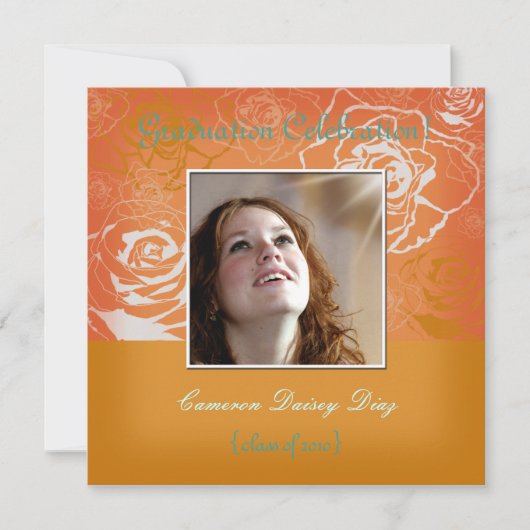 Aangepaste graduatie-uitnodigingen kaart (Voorkant)