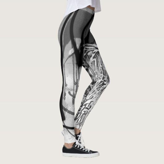 Aangepaste Graffik-Leggings door CABVASQUEZ Leggings (Rechts)