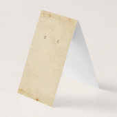 Aangepaste  grafische verouderende Kaart Visitekaartje (Achterkant)