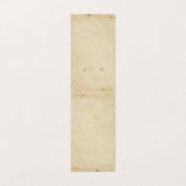 Aangepaste  grafische verouderende Kaart Visitekaartje (Buitenkant ongevouwen)