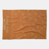 Aangepaste Grammy's Kitchen Fall  Persoonlijk  Theedoek (Horizontaal)
