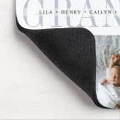 Aangepaste Granddad Photo Collage Grandchildren Na Muismat (Hoek)