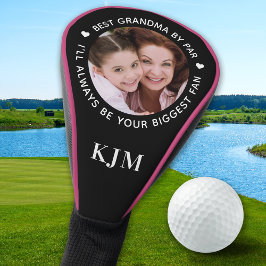 Aangepaste GRANDMA Gepersonaliseerde Foto & Monogr Golfheadcover