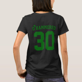 Aangepaste Grappig O Gehamerd Klaver St Patrick's  T-shirt