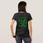 Aangepaste Grappig O Gehamerd Klaver St Patrick's  T-shirt (Achterkant volledig)