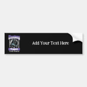Aangepaste Grappige Aap Full-Stack Ontwikkelaar Bumpersticker (Voorkant)