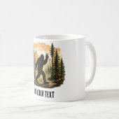 Aangepaste Grappige Bigfoot Sasquatch Ontwerp - Ge Koffiemok (Voorkant rechts)