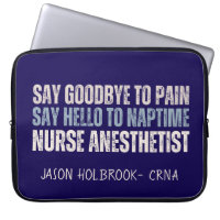 Aangepaste Grappige CRNA Verpleegkundige Anestheti