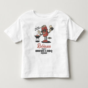 Aangepaste Grappige Familie Barbeque Groep Matchin Kinder Shirts