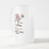 Aangepaste Grappige Familie Barbeque Groep Matchin Matglas Bierpul (Voorkant links)