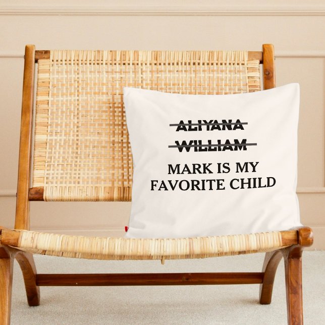 Aangepaste grappige geschenken voor mama / papa fa kussen (Creator heeft geüpload)
