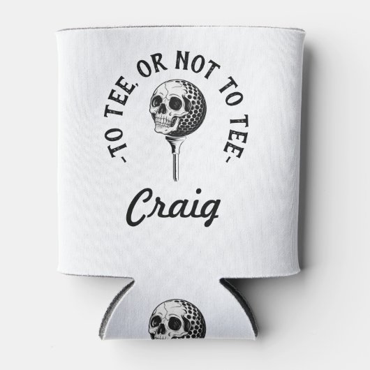 Aangepaste Grappige Golfer Quote Eenvoudig Blikjeskoeler (Voorkant)