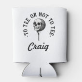 Aangepaste Grappige Golfer Quote Eenvoudig Blikjeskoeler (Achterkant)