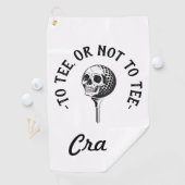 Aangepaste Grappige Golfer Quote Eenvoudig Golfhanddoek (Insitu)