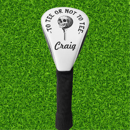 Aangepaste Grappige Golfer Quote Eenvoudig Golfheadcover