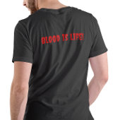 Aangepaste Grappige Gotische Horror Rood Sepia Gho T-shirt