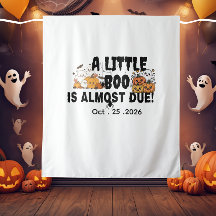 Aangepaste grappige halloween baby shower