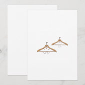 Aangepaste grappige hangers kaart (Voorkant / Achterkant)