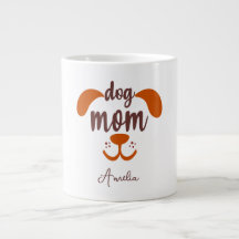 Aangepaste Grappige Hond Moeder Script Naam
