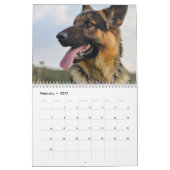 Aangepaste grappige hondenfotokalender kalender (Feb 2027)