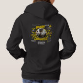 Aangepaste Grappige Hoofdpersonage Kattenliefhebbe Hoodie (Achterkant)