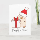 Aangepaste grappige kerstcitaten voor vrienden feestdagen kaart (Voorkant)