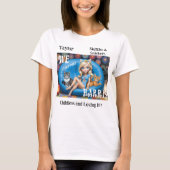 Aangepaste Grappige Kinderloze Kat Dames KAMALA 20 T-shirt (Voorkant)
