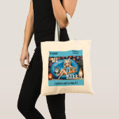 Aangepaste Grappige Kinderloze Kat Dames KAMALA 20 Tote Bag (Voorkant (product))