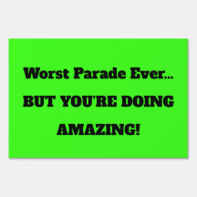 Aangepaste grappige marathon cheer