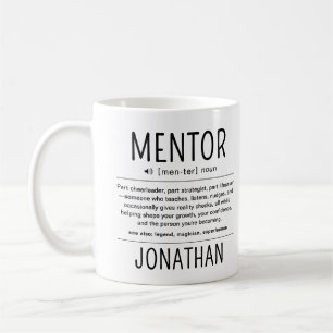 Aangepaste Grappige Mentor Coach Adviseur Waarderi Koffiemok