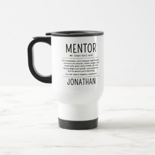 Aangepaste Grappige Mentor Coach Adviseur Waarderi Reisbeker