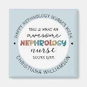 Aangepaste Grappige Nefrologie Verpleegkundigen We Magneet (Voorkant)