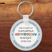 Aangepaste Grappige Nefrologie Verpleegkundigen We Sleutelhanger (Achterkant)