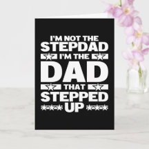 Aangepaste Grappige Papa Die Stapte Bonus Vader
