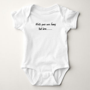 Aangepaste grappige quote l Humor en lachen schatt Romper